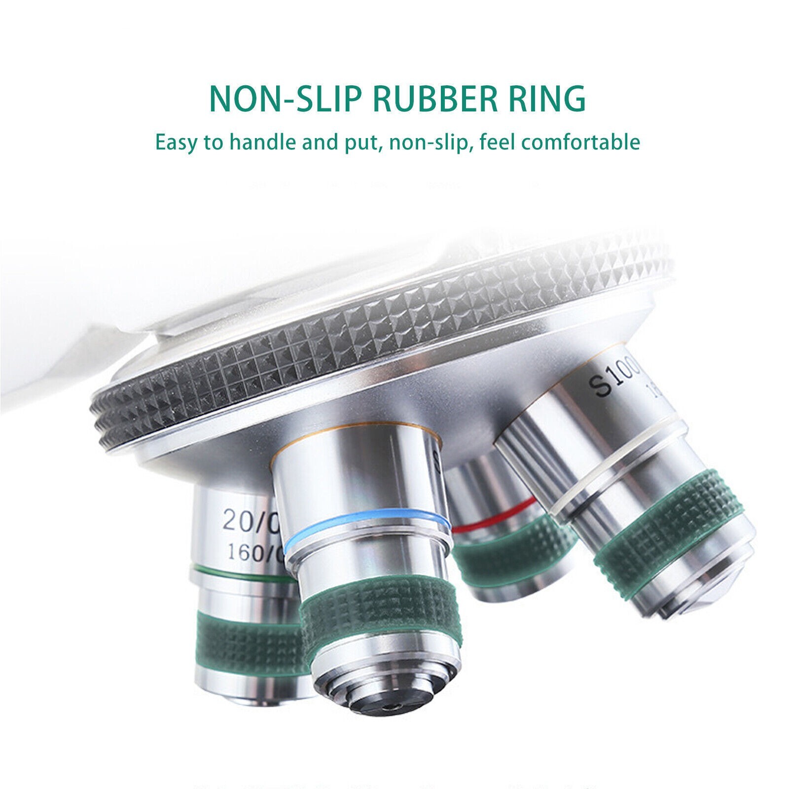 4X 10X 20X 40X 60X 100X Achromatic Objective Lens for Biological Microscope 18cq
