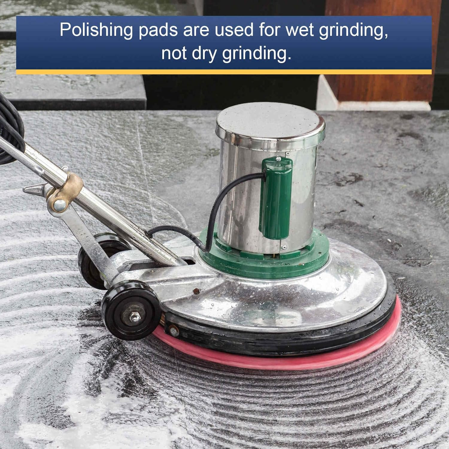 Diamond Sponge Polishing Pads 4″ Dia 300 Grit Emery Sand Fiber Polishing Pad Wet