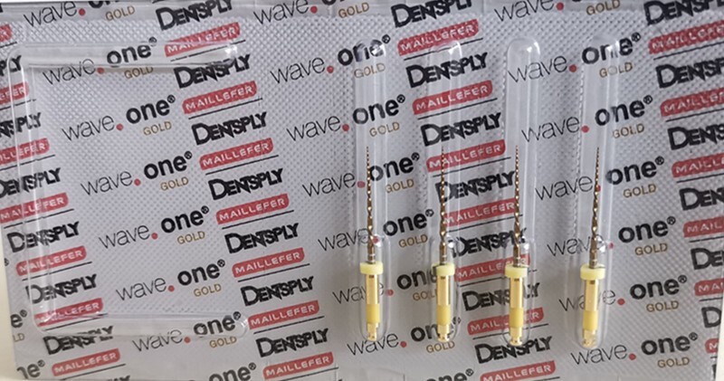 Waveone Gold Wave One Small Yellow Endodontic File Root Canal Dentsply 4pk 25mm