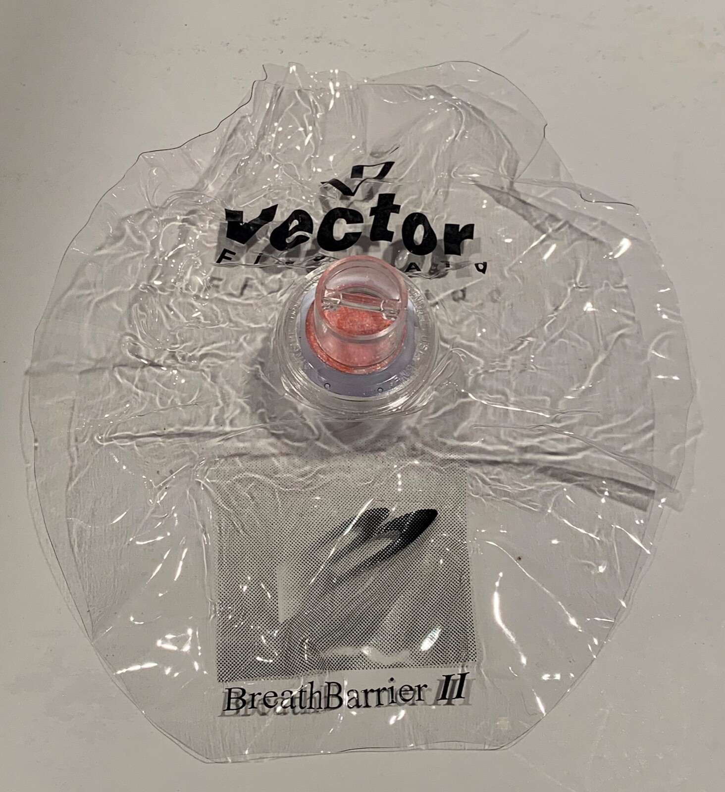 CPR VALVE W/FACE SHIELD VECTOR BREATH BARRIER II SINGLE PATIENT USE NEW SEALED
