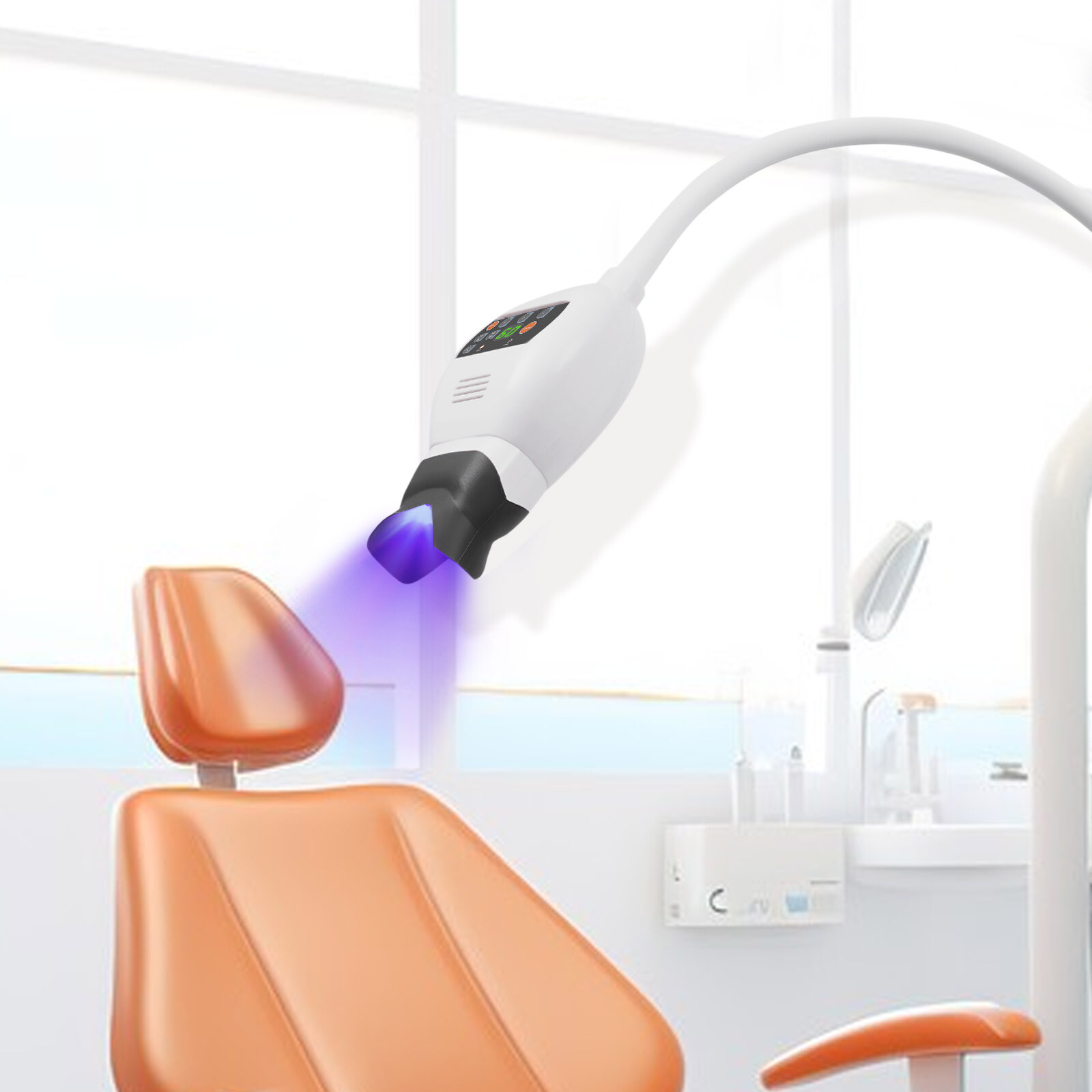 Modern Dental Teeth LED Whitening Light Lamp Teeth Whitening Machine White 300w