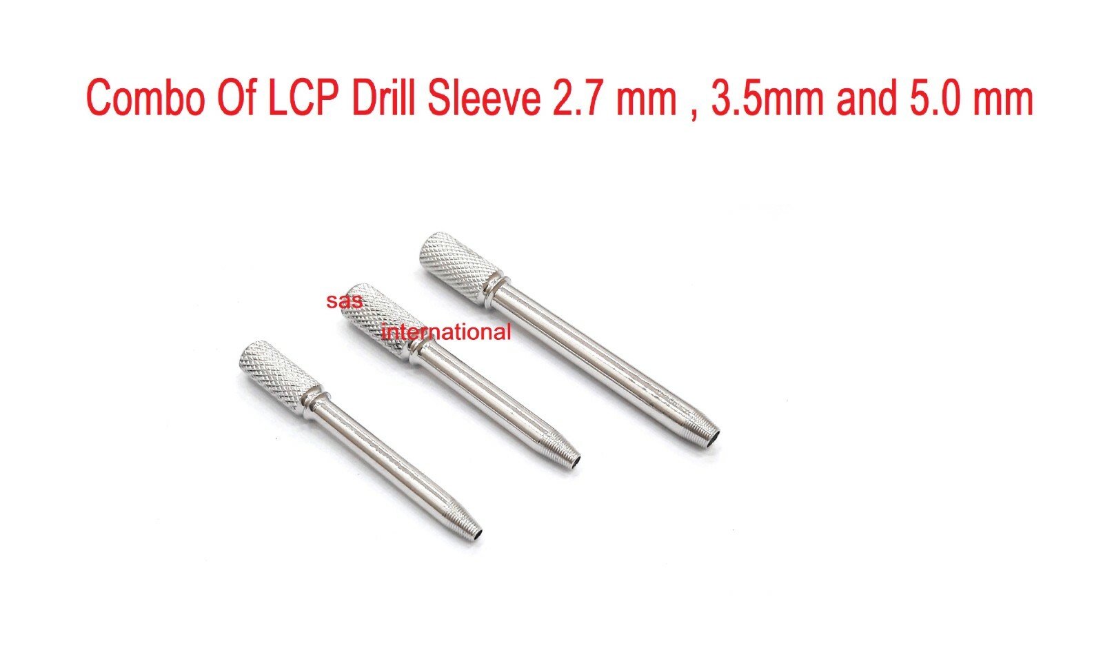 Orthopedic LCP Drill Sleeve AO Type 2.7mm, 3.5mm and 5 mm surgical instruments