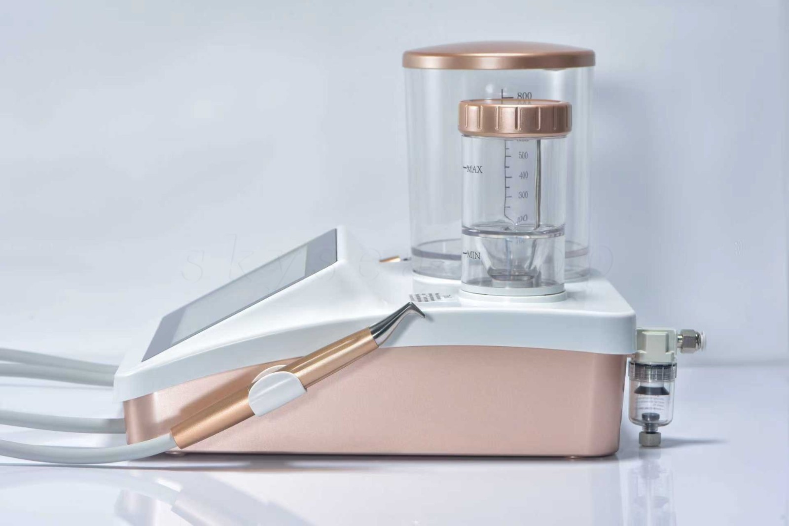 Dental Ultrasonic Scaler Air Polisher 2 in1 Sandblasting Perio Therapy System