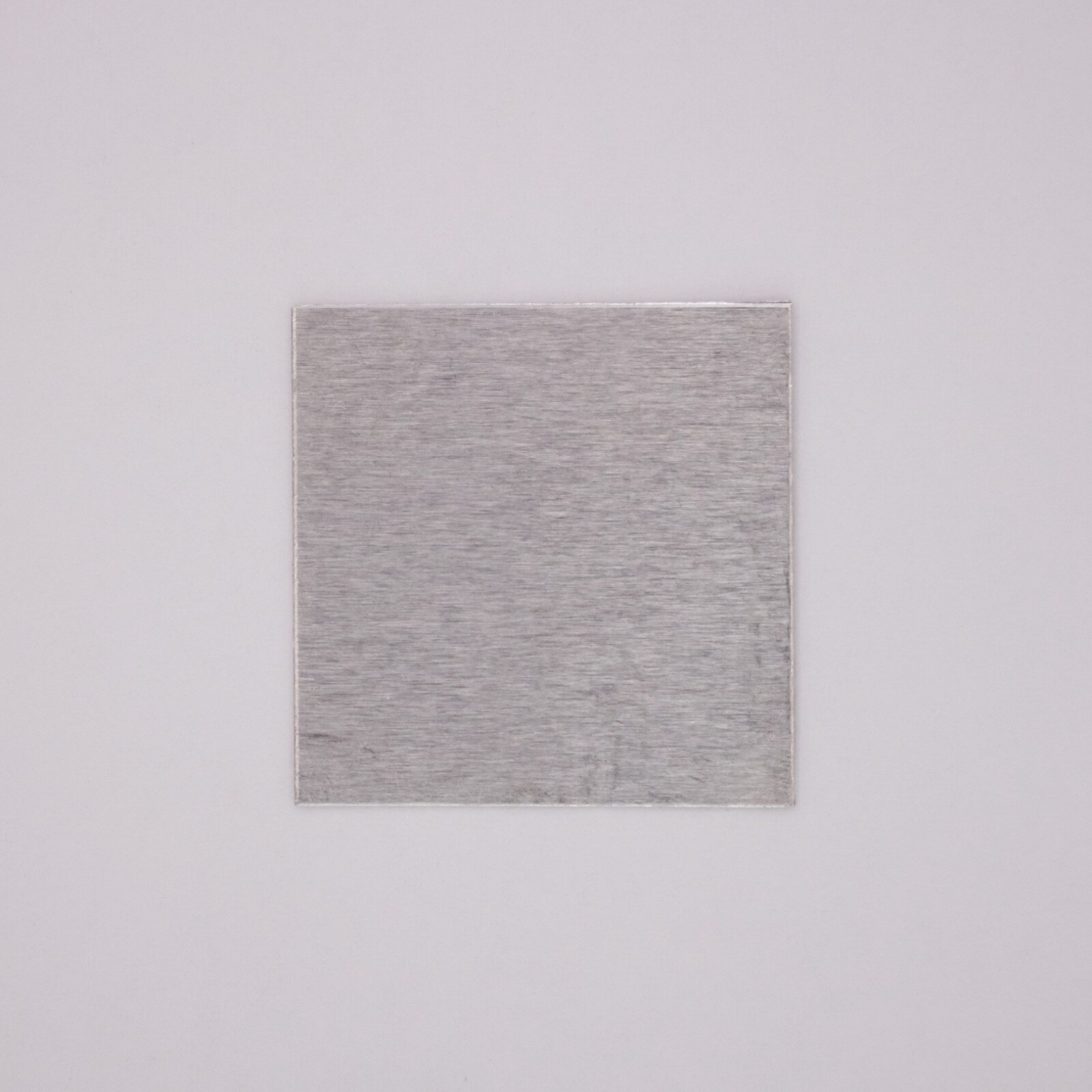 Aluminum Metal Square High Purity Element 13 Al Chemistry Sample