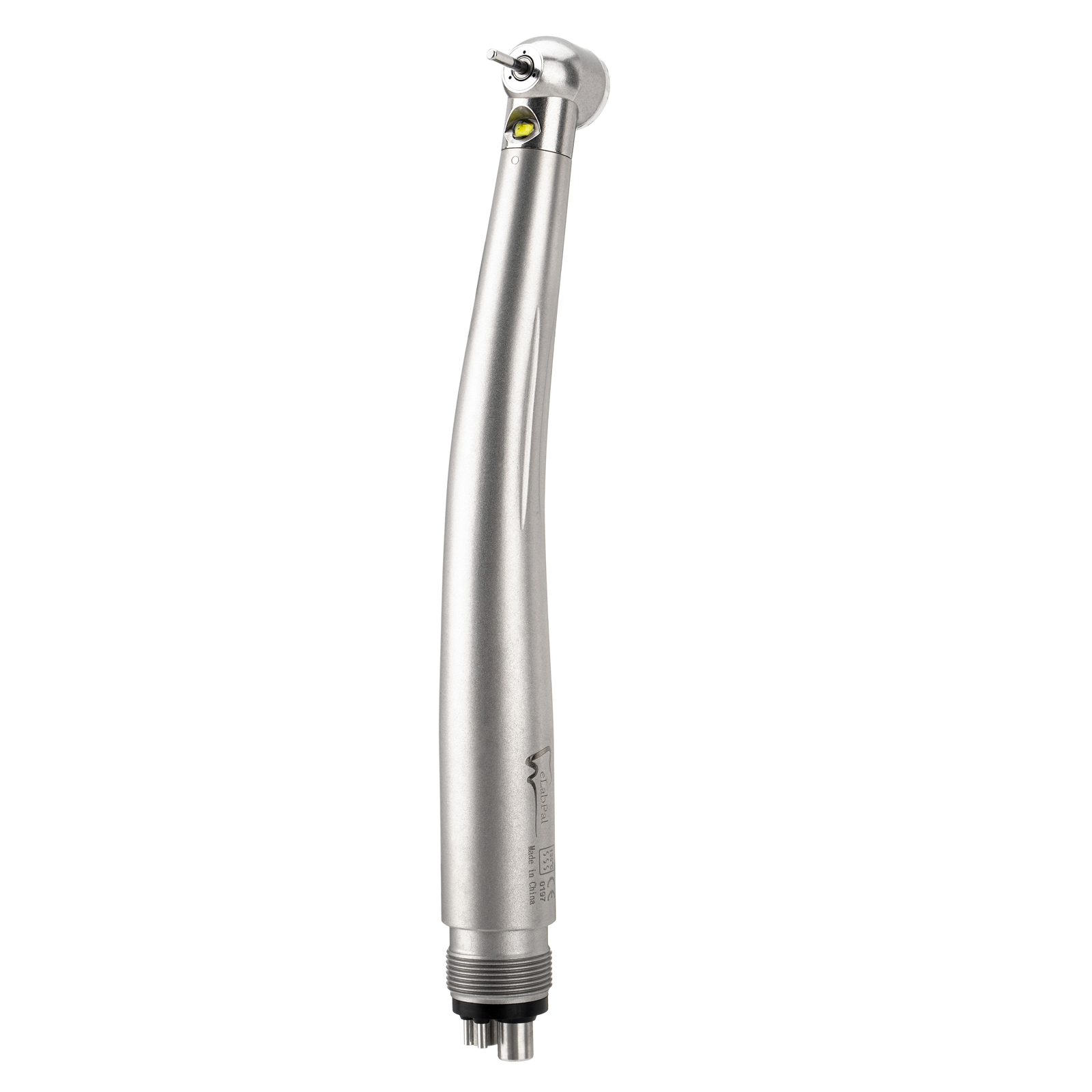 eLabPal Dental LED E-generator Fiber High Speed Handpiece Air Turbine 4Holes USA