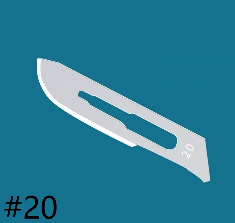 Sterile Surgical Carbon Steel Blades Scalpel Sterile Carbon Steel Surgical Blade