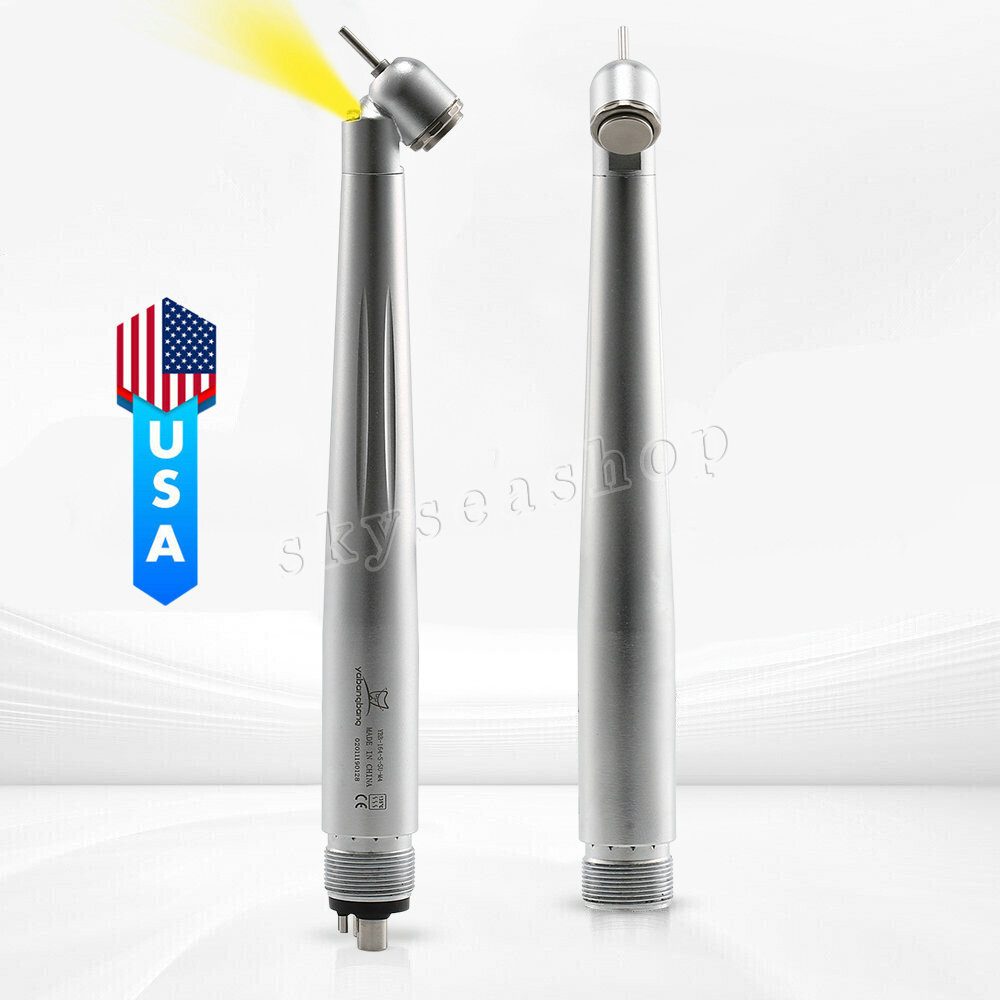 1-5pcs NSK PANA style Dental (LED) 45° Degree Surgical High Speed Handpiece SQ
