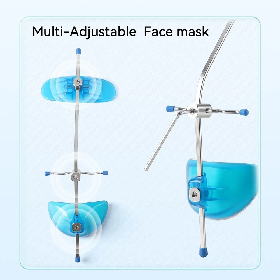 Dental Orthodontic Forward Reverse Pull Headgear Facemask Adjustable 3M Type