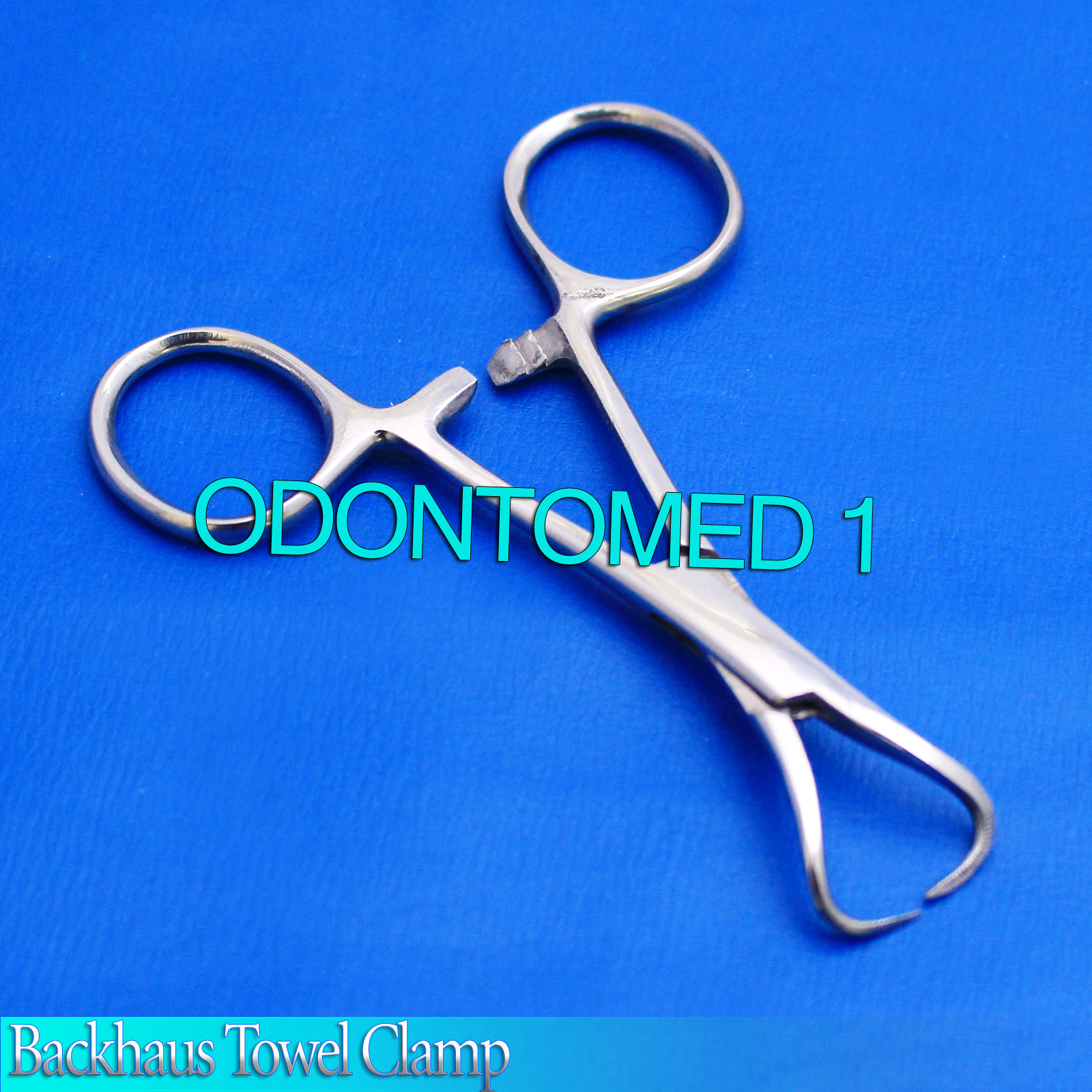 3 Pcs Veterinary Backhaus Towel Clamp forceps 3.5″ Stainless Steel Instruments