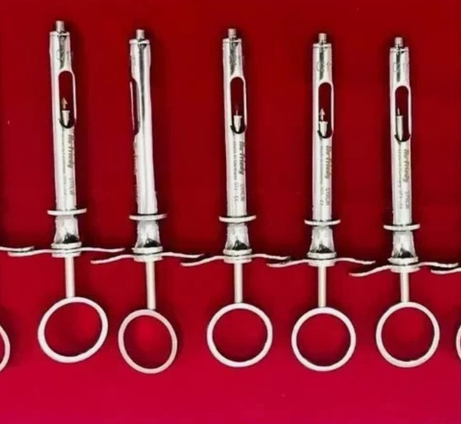 Lot of 20 Hu-Friedy CW Style Dental Anesthetic Aspirating 1.8ml Syringe SYRCW