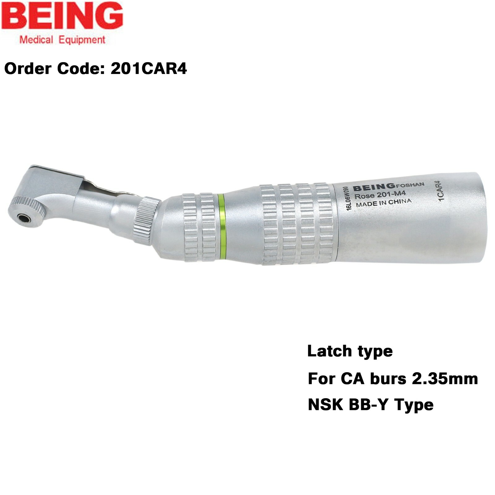 BEING Dental 4:1 Endodontic Prophy Contra Angle Straight Handpiece Low Speed NSK