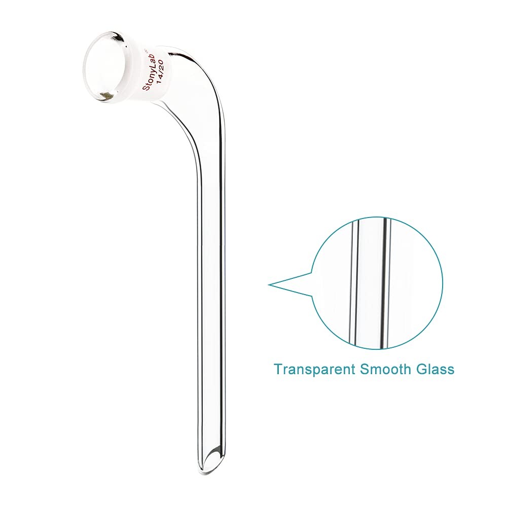 Stonylab Glass 105 Degree Angle Distillation 14/20 Joint, Joint
