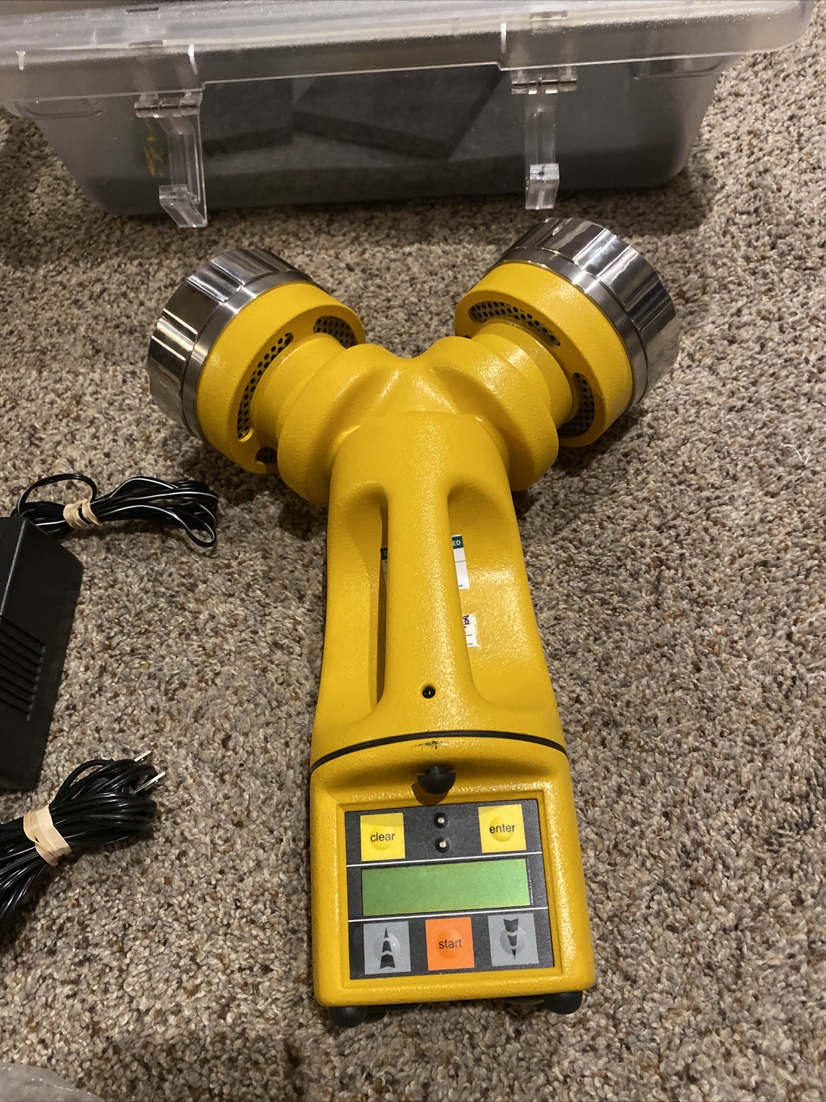 PBI SAS DUO 360 Super Air Sampler MINT CONDITION! With Extra SS Heads! 2018 Cal