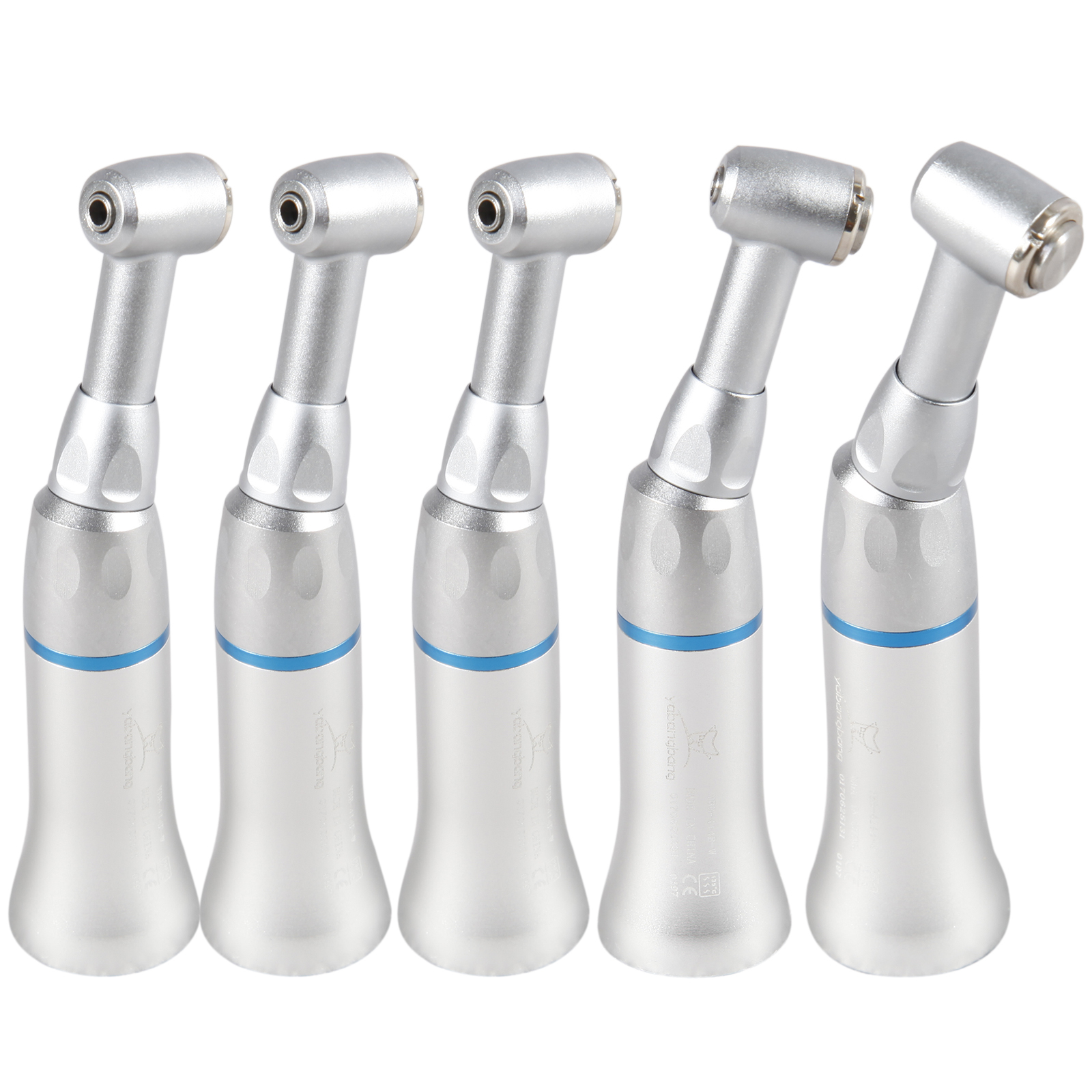 5X Dental Low Speed Push Button Contra Angle Handpiece fit NSK E-type Motor YAD