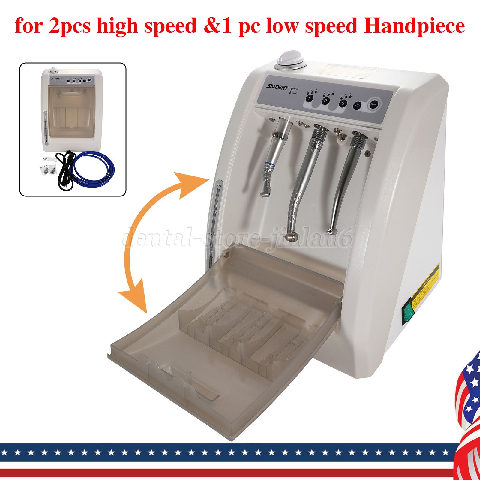 Dental Handpiece Maintenance Cleaner System Oiling Machine /Prophy Handpiece