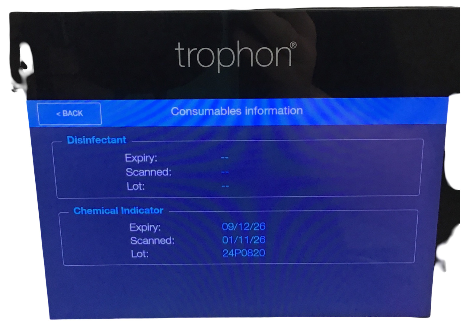 NANOSONICS TROPHON2 HIGH LEVEL DISINFECTION SYSTEM