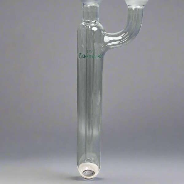 Chemglass Glass Vacuum Trap 50 x 360mm Spherical Joints