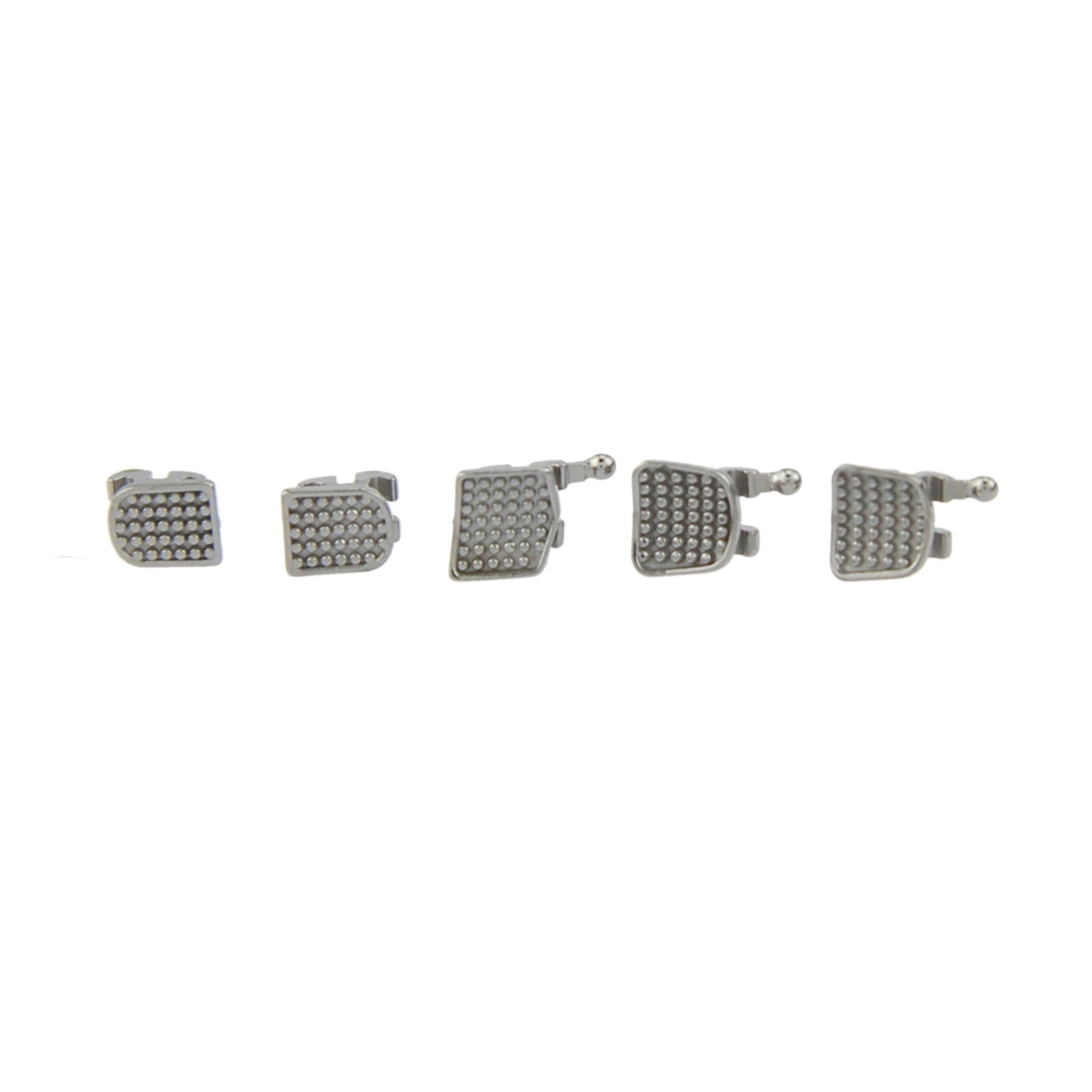 Dental Orthodontic Metal Bracket MIM Twin Brace Mini MBT 022 345 Hook AO Empower