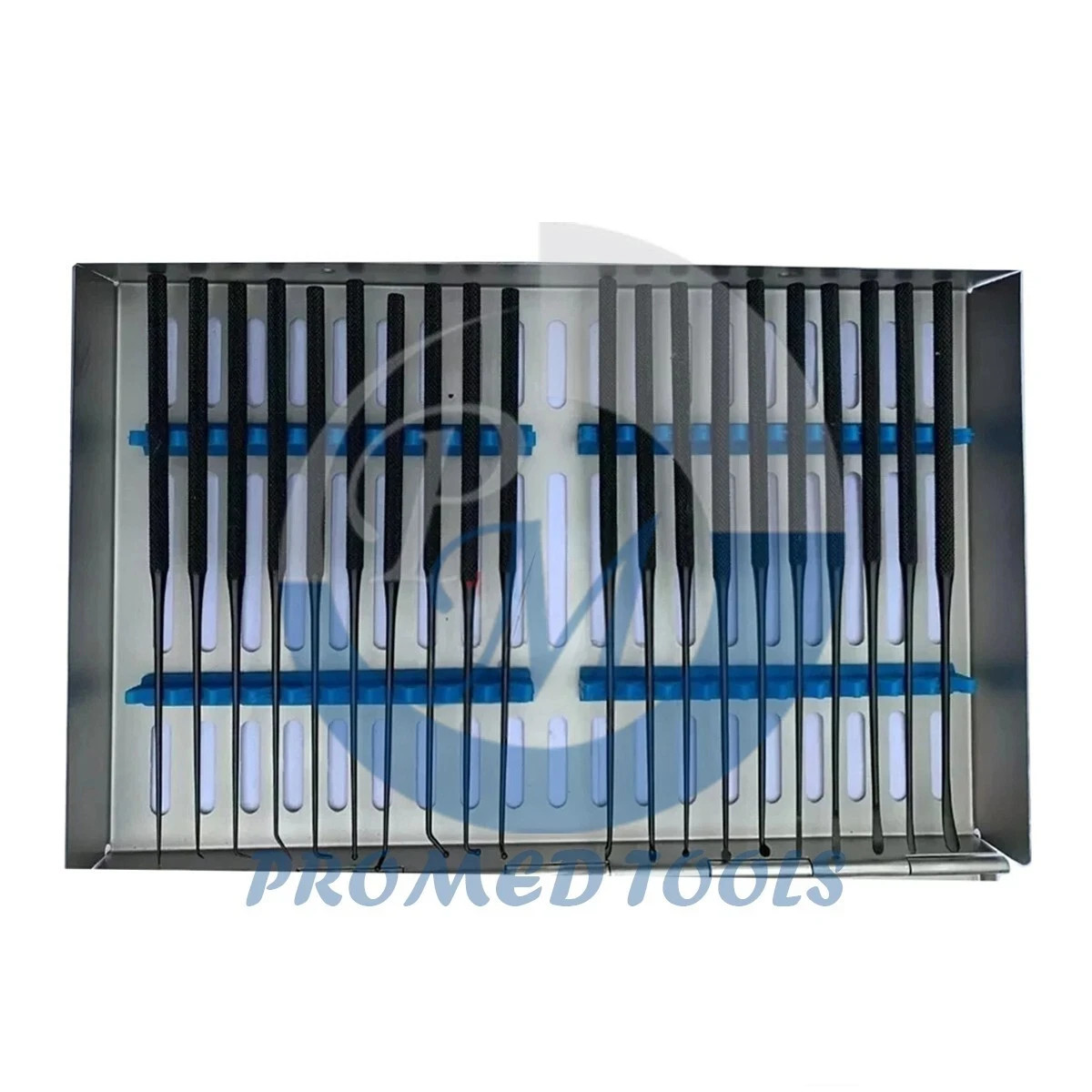 Rhoton Micro Dissector Expanded 20 PCS Set of Stainless Steel with steel case