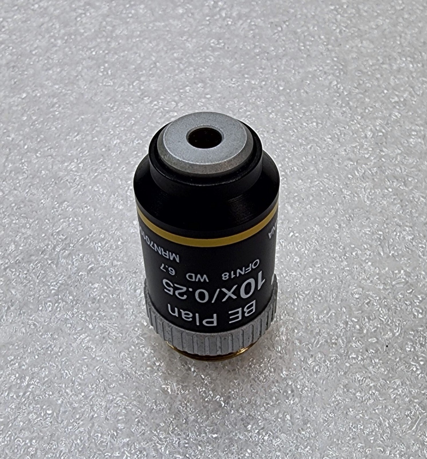 Nikon BE Plan 10x/0.25 OFN18 WD 6.7 Microscope Objective