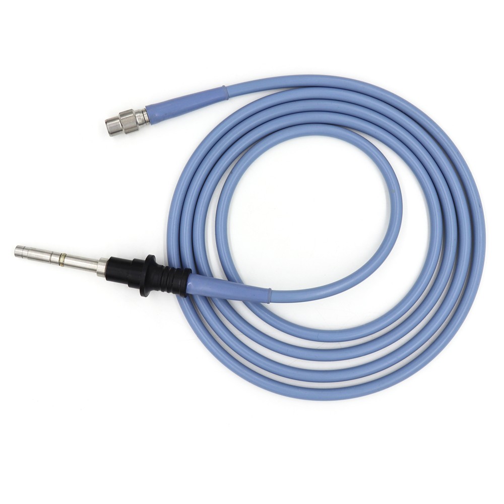 4mmx2.5m Medical Fiber Optical Optic Light Cable Source fitfor Olympus Endoscope