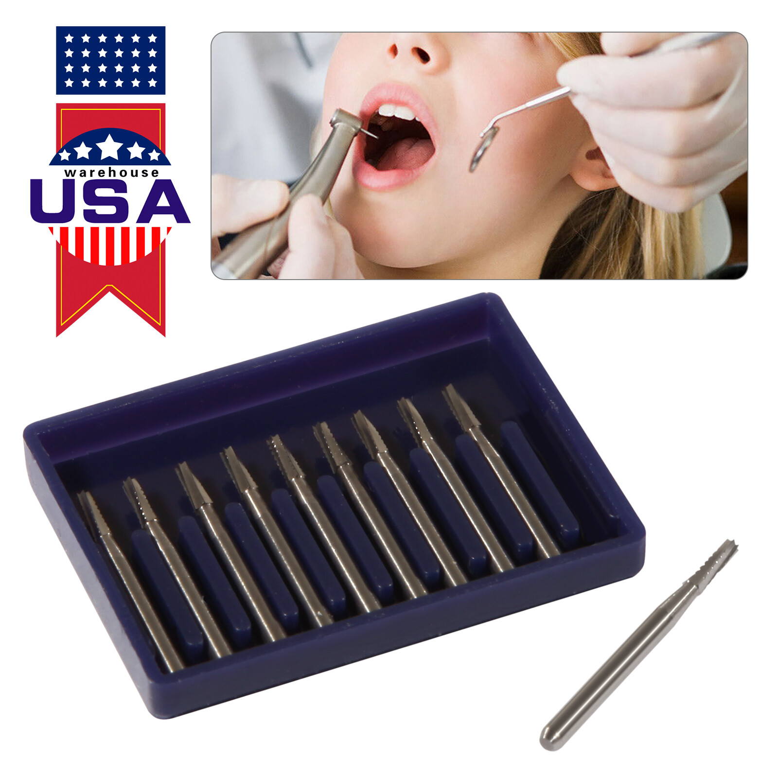 FG557 Carbide Burs FG 557 Friction Grip up to 100 Bur