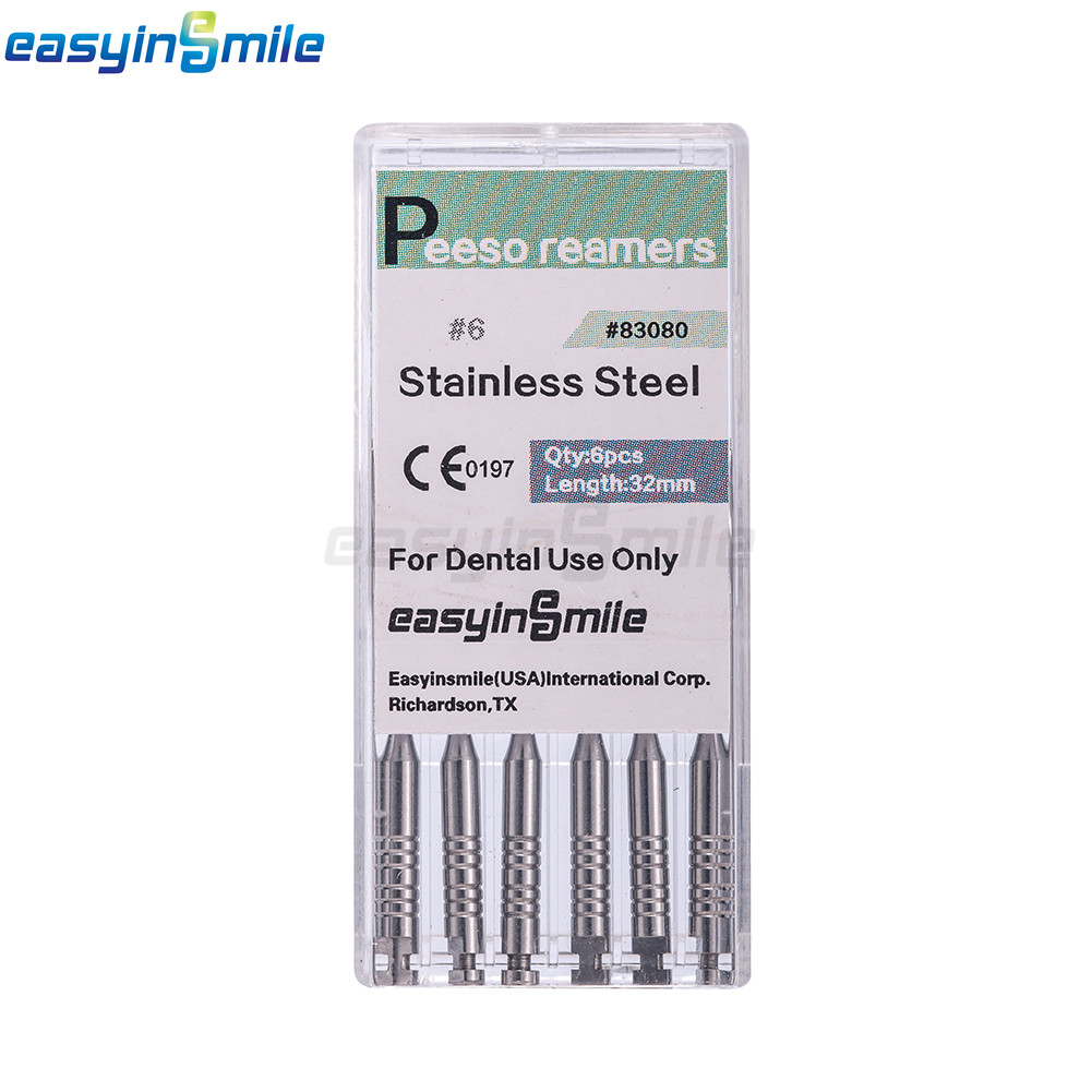 10Pks Dental Endo Pesso Reamers/Glidden Gates Spiral Root Canal Drill 32MM #1-#6