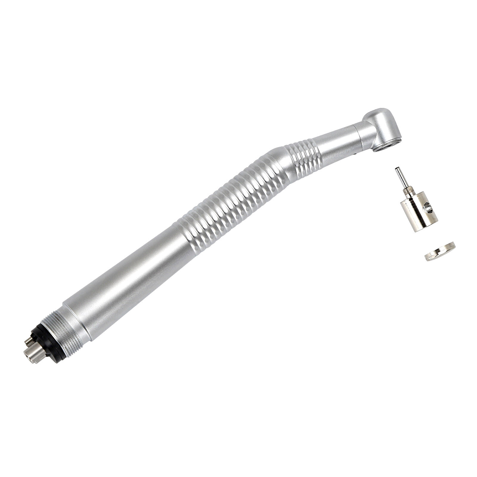 5X Dental High Speed Handpiece 4 Hole Push Button Air Turbine Single Water Spray