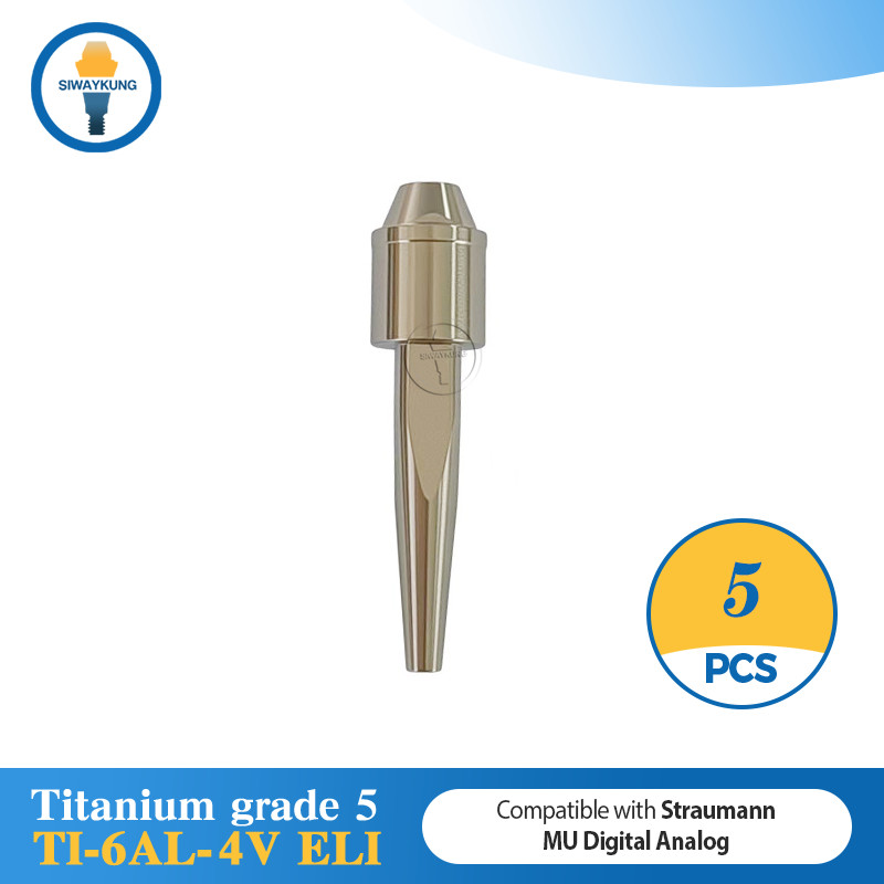 5 pcs Multi unit Digital analog CAD/CAM digital Analog fits to Straumann ITI MU