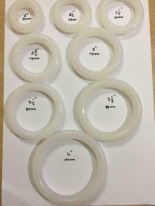Ring Vaginal Pessary Pure Silicone for Vaginal Prolapse Soft 8 Pcs Set In 8 Size