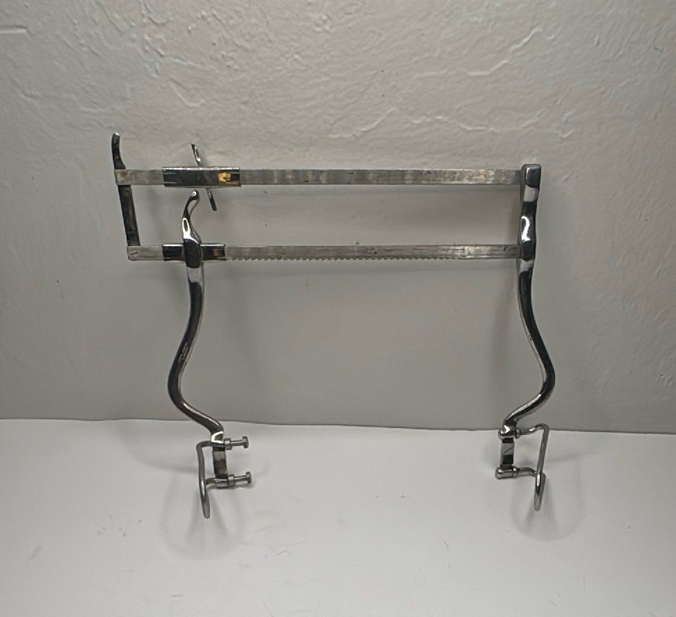 Vintage Stainless Steel Rib Spreader Surgical Retractor Medical Tool