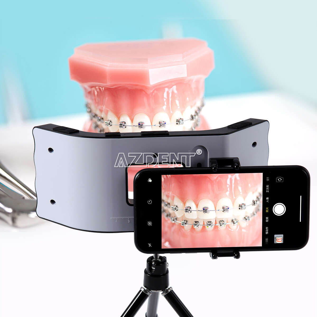 Dental USB Intraoral Camera 6 LEDs /Oral Photography LED Light Lamp with Bracket