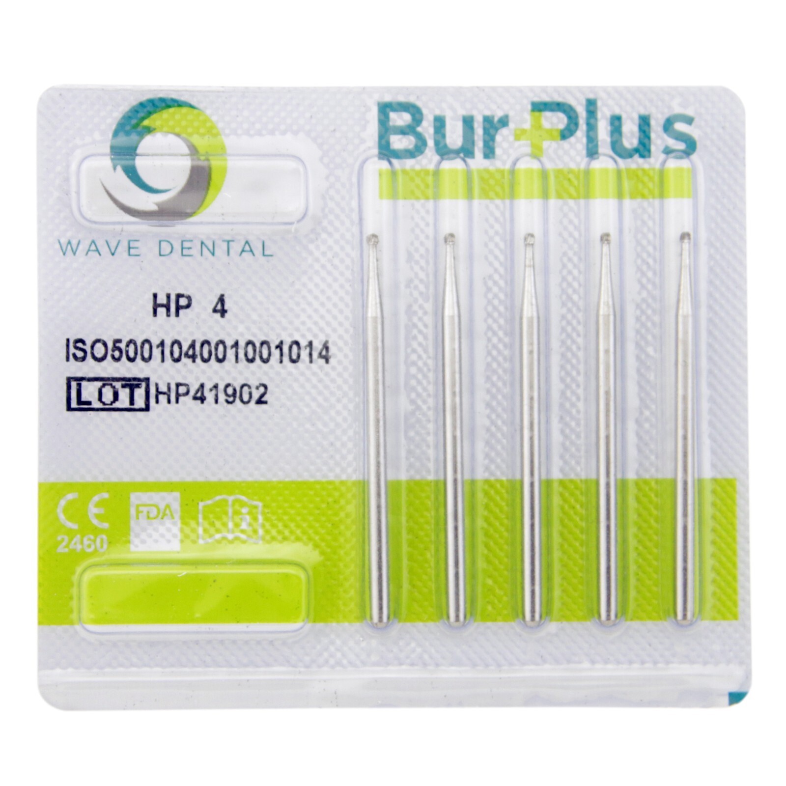 Wave Dental HP Long Shank 44.5mm Tungsten Carbide Bur Straight Handpiece Lab