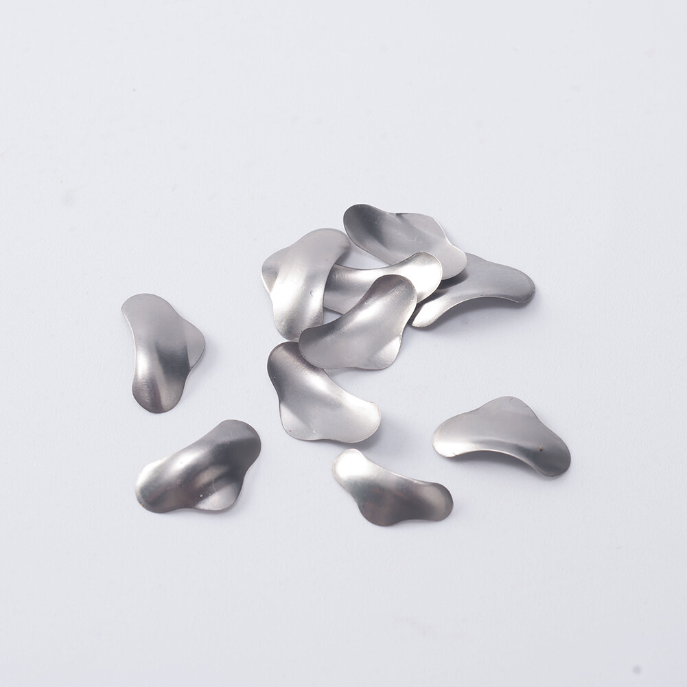 50Pc Dental Metal Matrices Bands Sectional Contoured Matrix Refill S/M/L 50μm