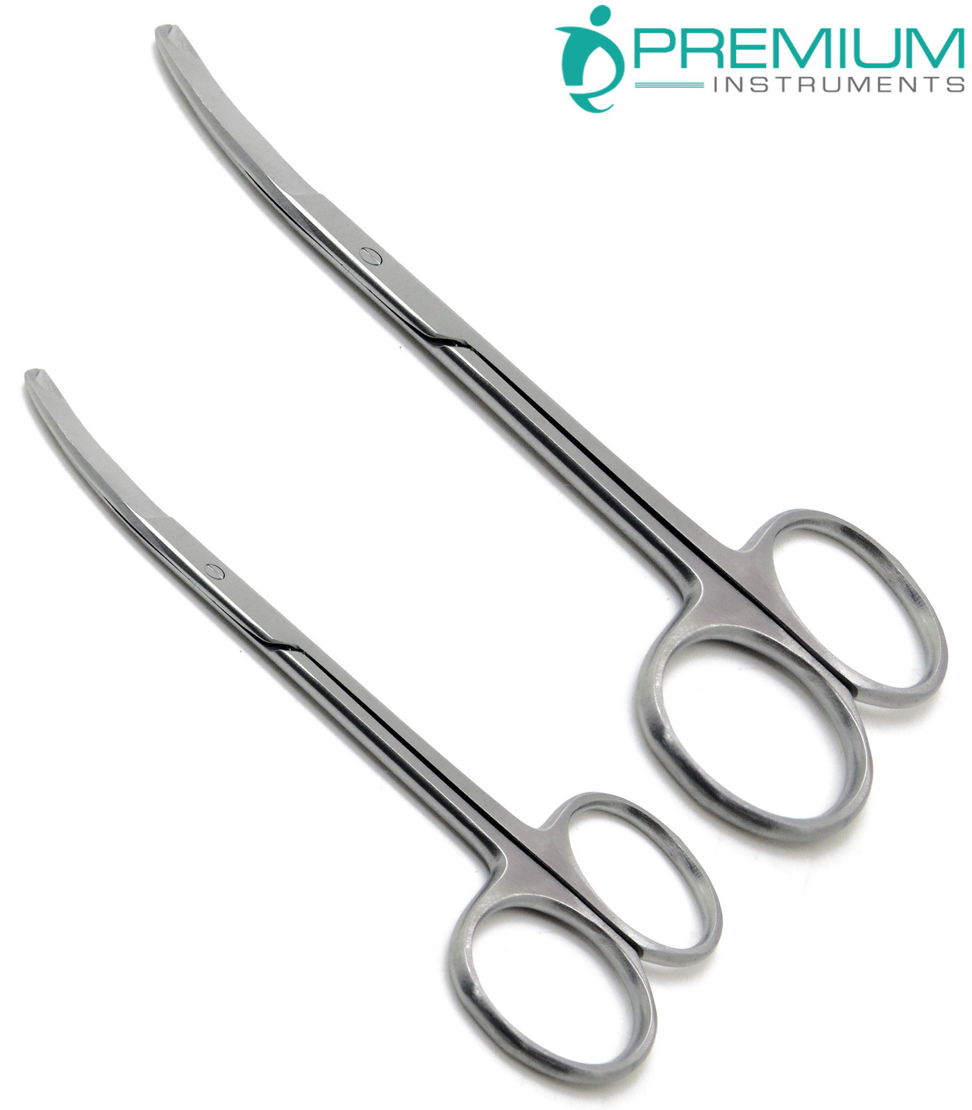 2 Pcs Northbent Suture Curved Scissors 3.5″ & 4.5″ BL/BL Surgical Medical Tools