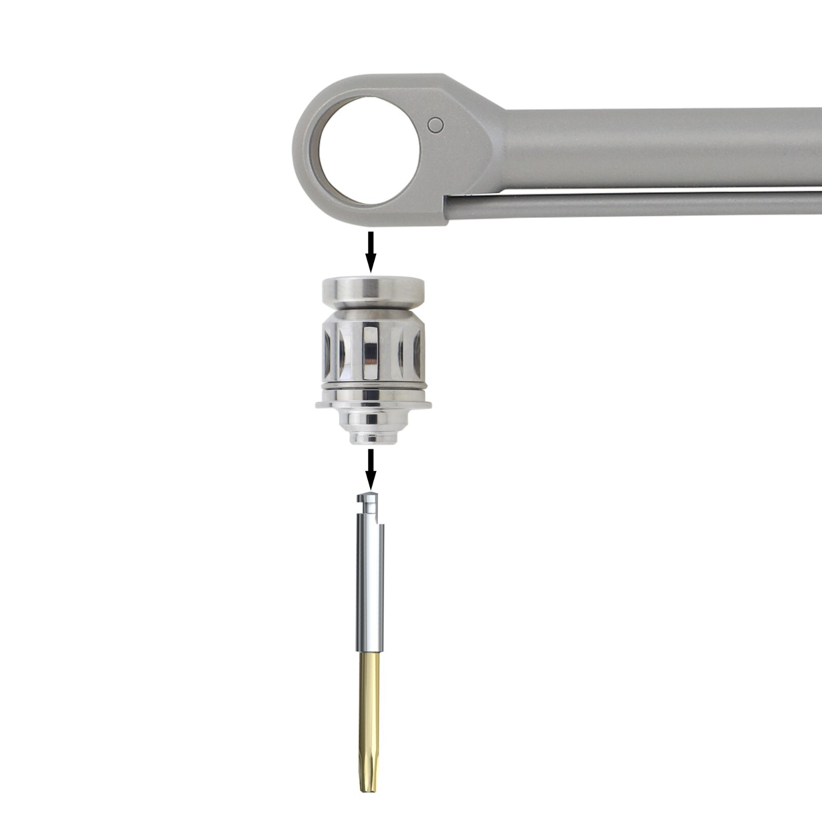 Dental Implant Nobel Biocare Torque Wrench UniGrip Screwdriver Manual Adapter