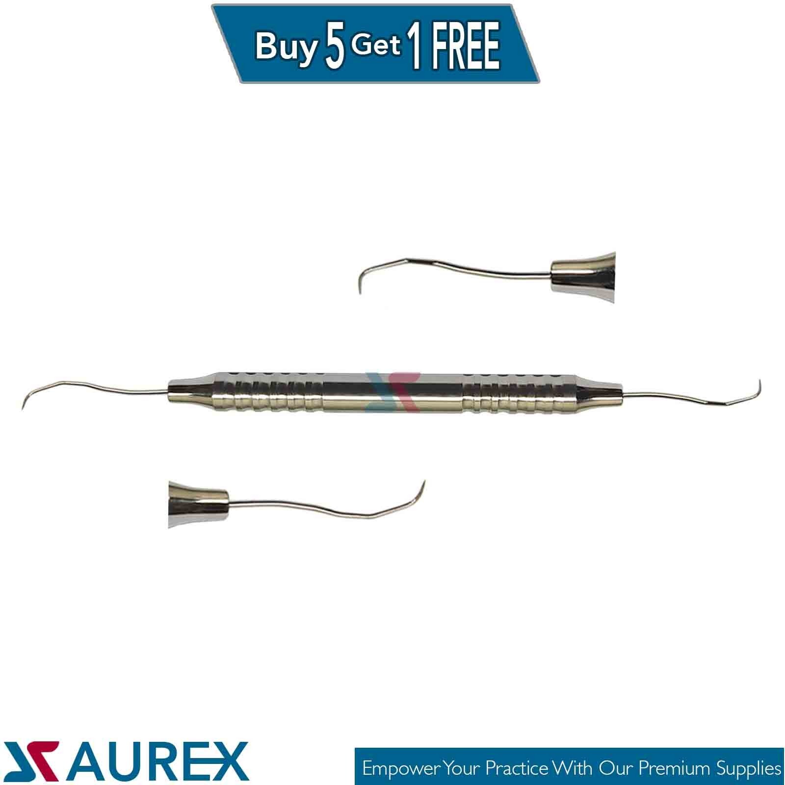 Aurex EXD 11-12Q/6 Double Ended #11/12 Operative Diagnostic Dental Explorer ODU