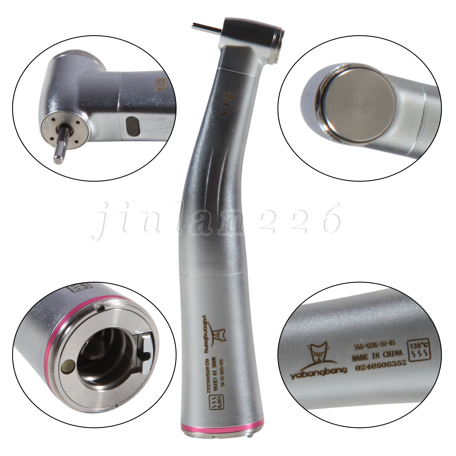 Dental Electric LED Contra Angle 1:5 1:1 1:4.2 Increasing Surgical Handpiece