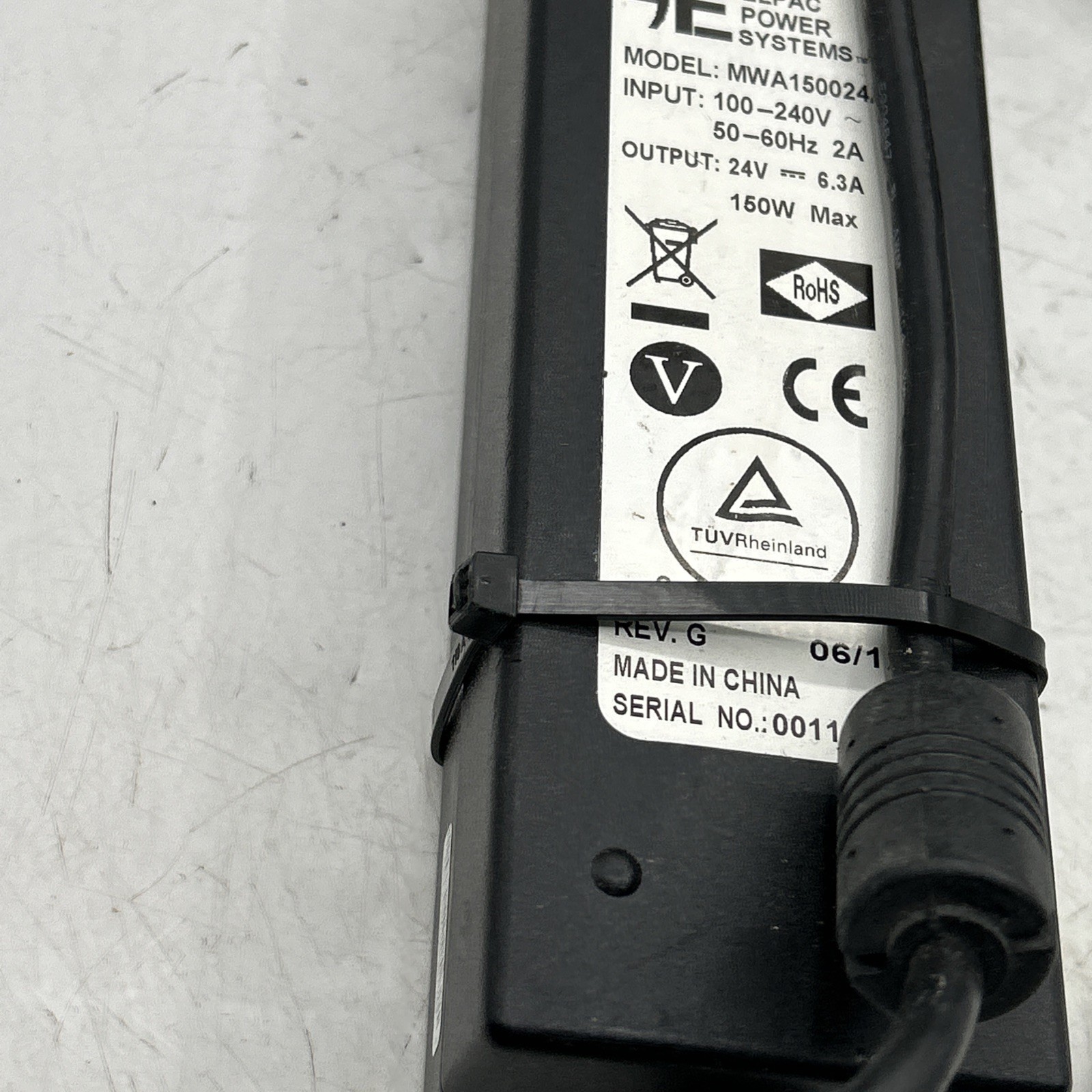 Desktop Power Supply, ELPAC Power Systems, MWA150024A – AC-DC; 24V 150W