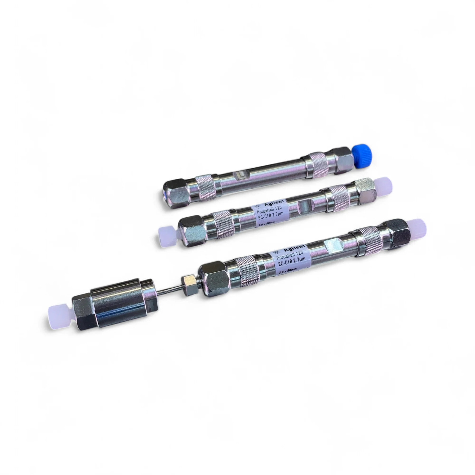 InfinityLab Poroshell 120 EC-C18 HPLC Column, 3.0x50mm, 2.7µm 699975-302 (3x)