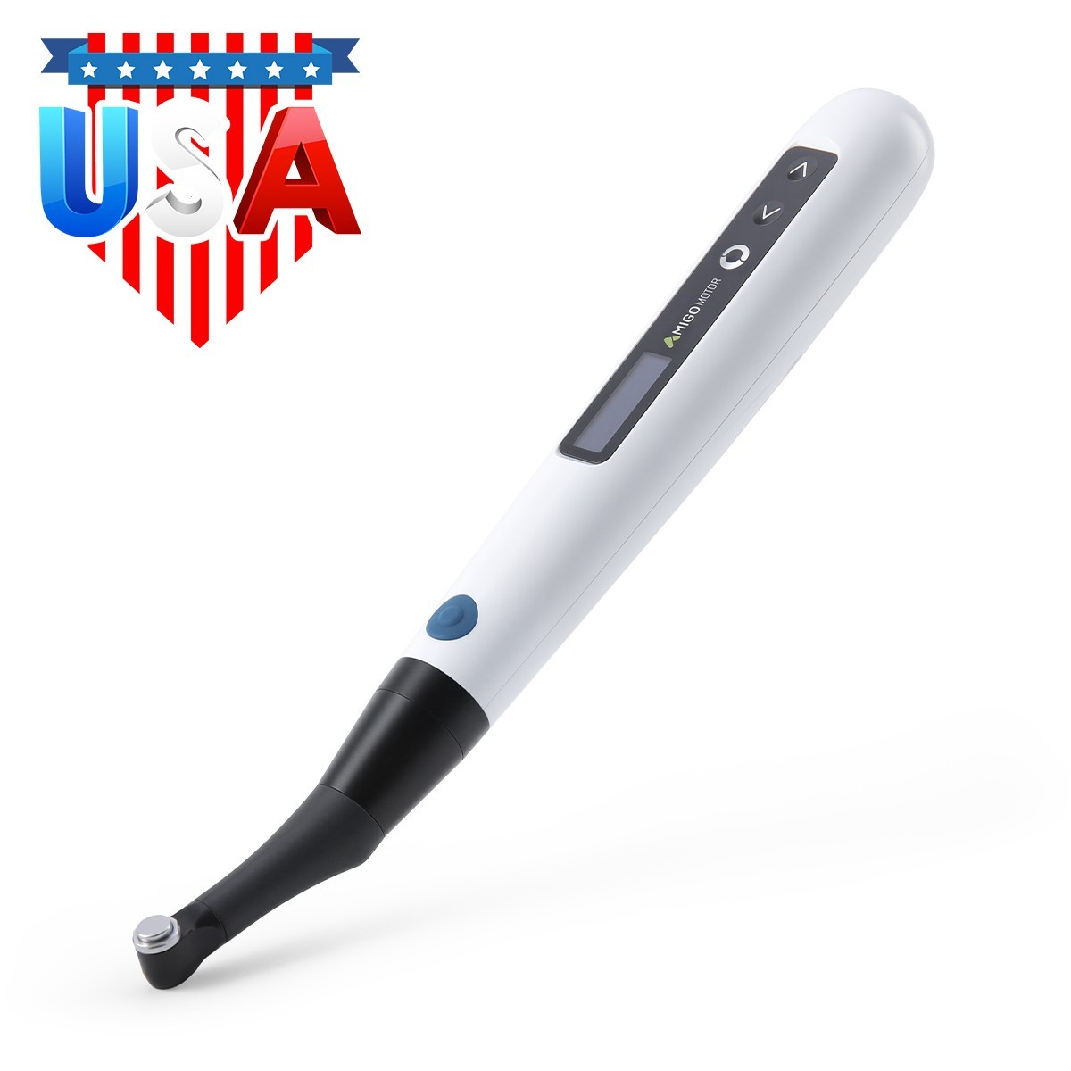 AZDENT Dental Brushless Endo Motor Cordless Reciprocating 6.3:1 Contra Angle