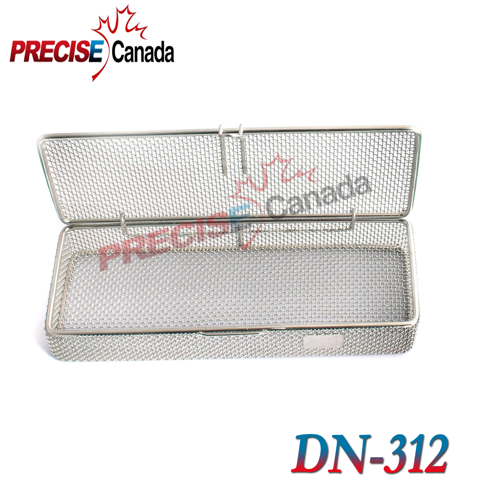 Sterilization Cassette Tray 9″ x 3″ x 1″ Perforated Mesh Box DN-312