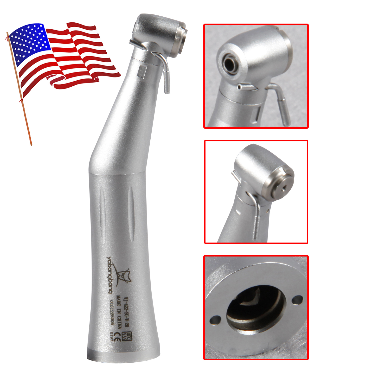 USA NSK SG20 Dental Push Button 20:1 Reduction Implant Contra Angle Handpiece NY
