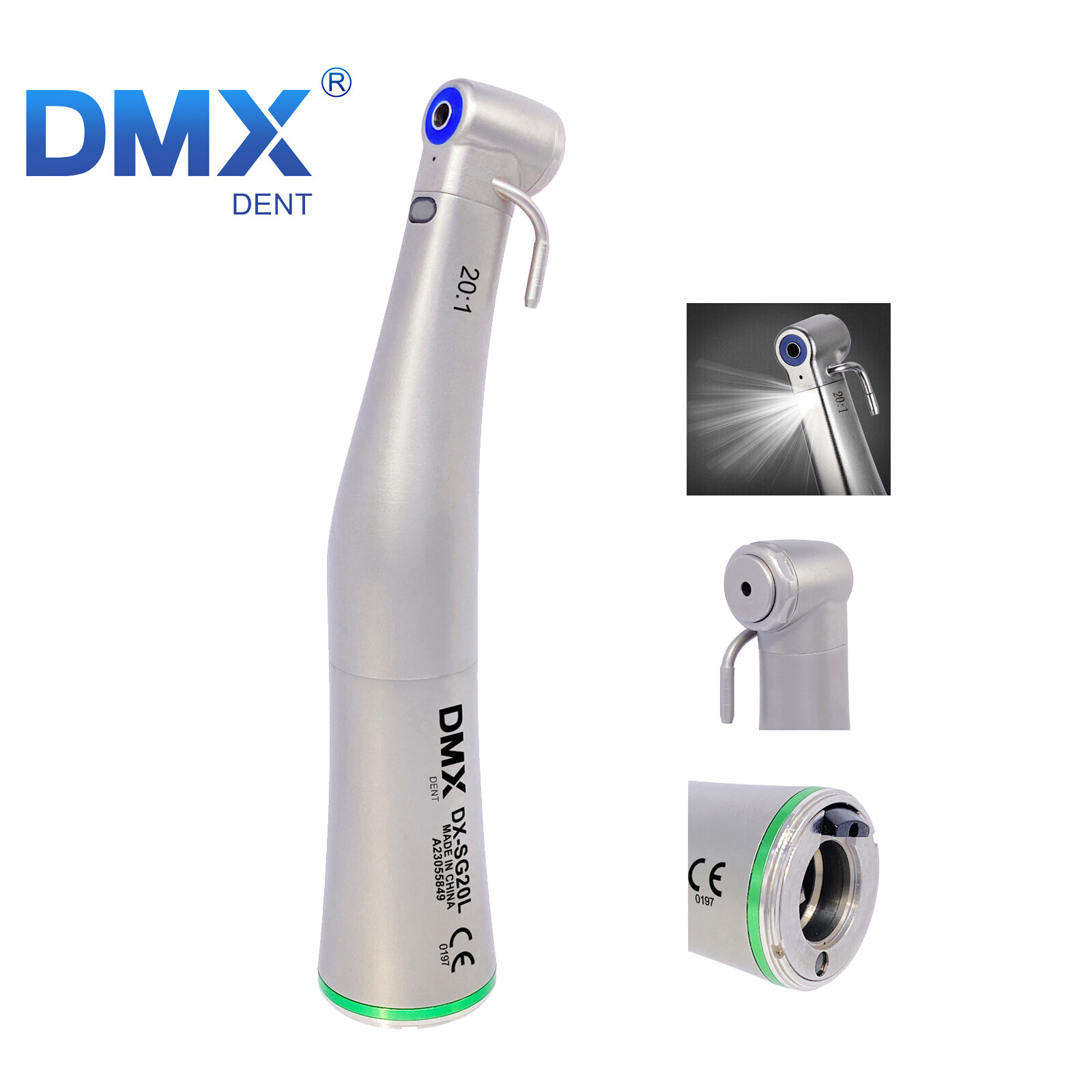 NSK type Dental LED/NoLED 20:1 Reduction Implant Surgical Contra Angle Handpiece