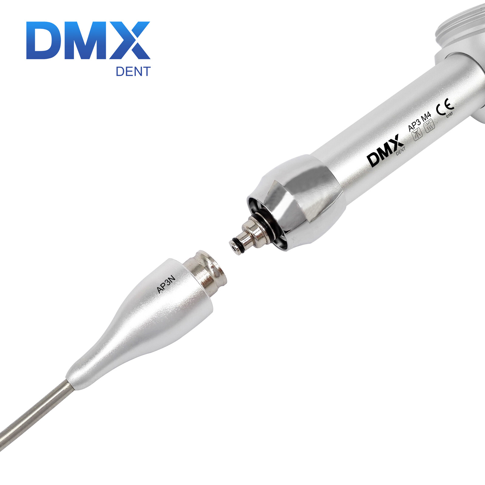 DMXDENT Dental Air Flow Hygiene Prophy Polishing Polisher Handpiece Jet 2/4Hole