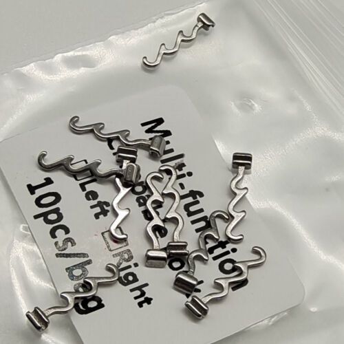 100Pcs Dental Orthodontic Long/Short/Left/Right/Cross/Stops Crimpable Hooks