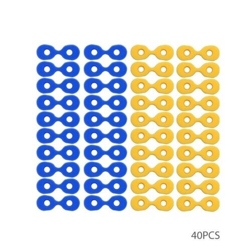 40Pc Dental Elastic Rubber Fixing Wedges Matrix Matrices Dam Composite Soft Hard