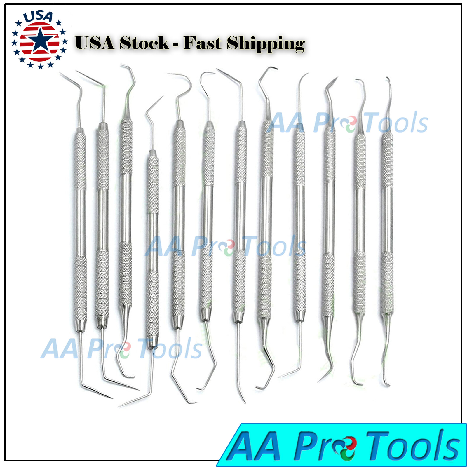 Dental Set Kit Scaler Picks Deep Cleaning Professional Oral Hygiene Tools-PICK