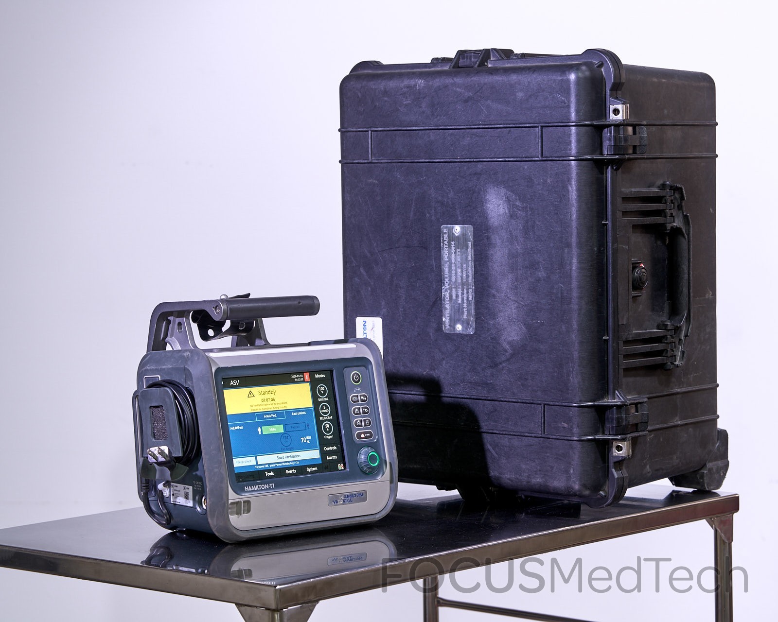 Hamilton T1 – Low Hours, Biomed Certified, PM available