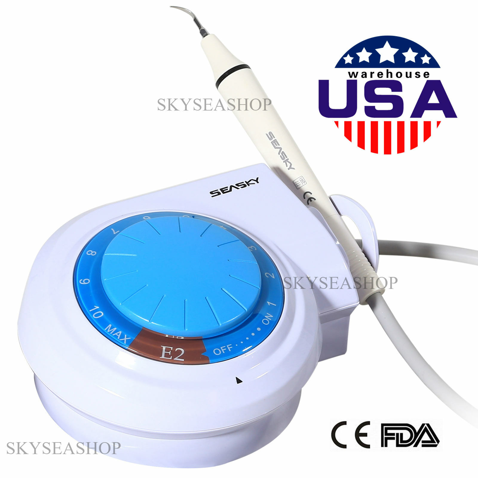For Cavitron Dental Ultrasonic Piezo Scaler + Handpiece 5x Tips fit EMS SKYSEA